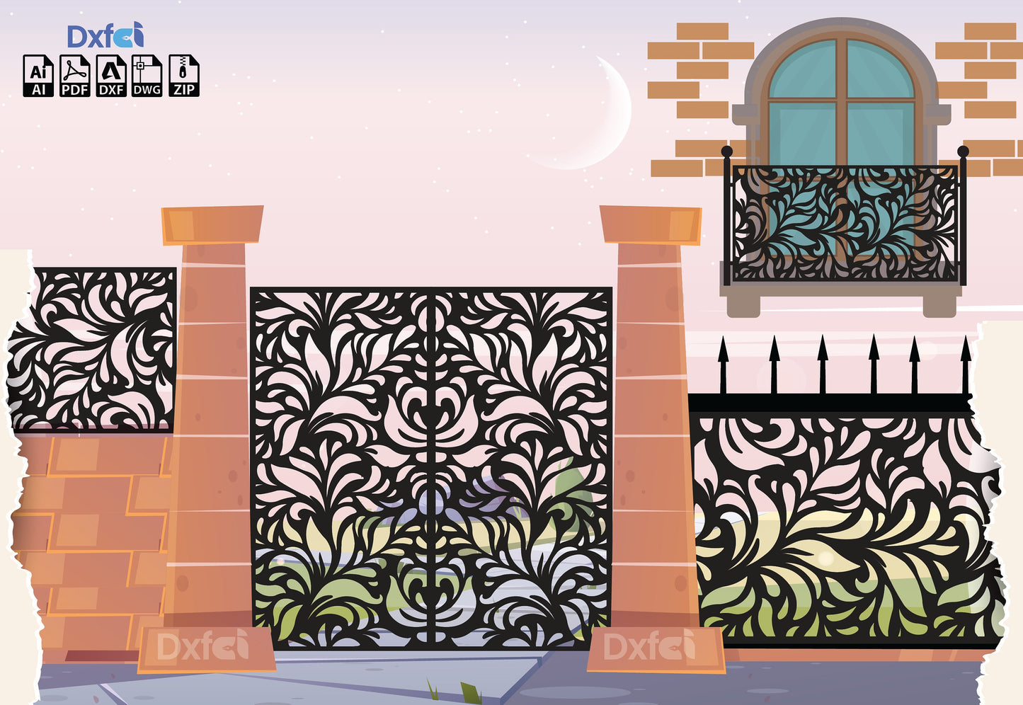 15000+ Dxf Panel | Panels Design | Patterns Contours Mandalas Decorative ornaments Laser dxf files | SVG |CNC Files SVG 375+Page Pdf Catalog