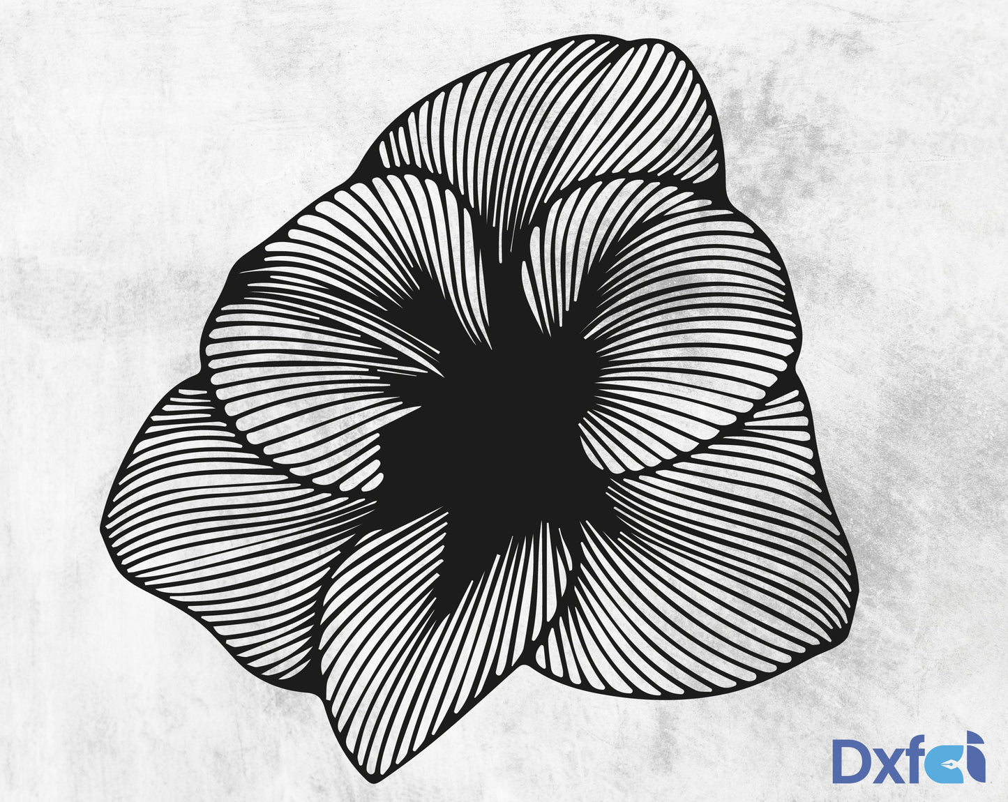 Flowers Svg azalea flower Svg Dxf Laser Cut Files wall sticker pdf silhouette Flower Clock Dxf cnc cutting Laser Plasma , Lightburn ,Circut
