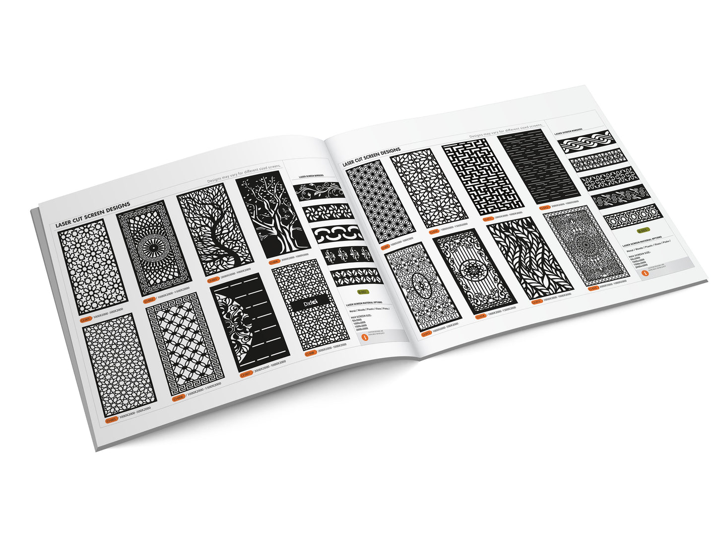 30K+ Decorative Panel Screen Dxf Design Patterns Panel Svg Dxf Panel Files Panels Metal Plasma Metal&Wood 4Big Pack Cnc Files Gate Laser Cut