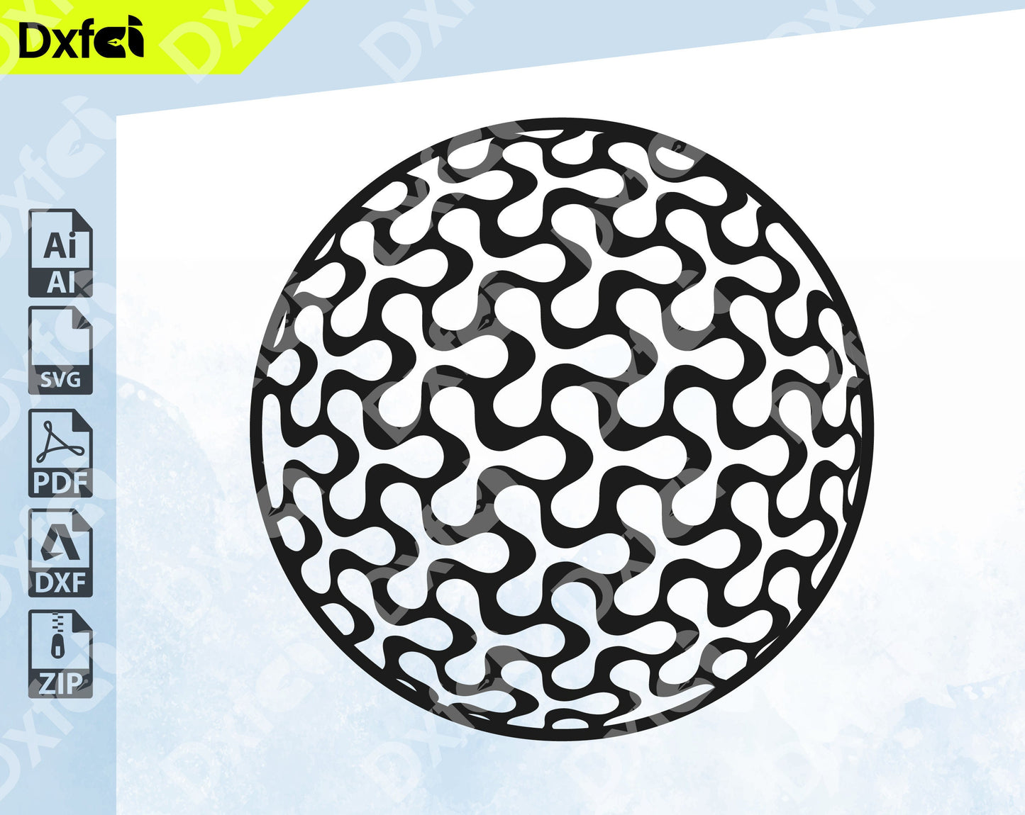 Ball svg, 3 pcs Ball Laser cut vector files SVG CNC Panel svg,cnc pattern, Print, DXF, decor,a Panel cnc, Wall decor cnc,