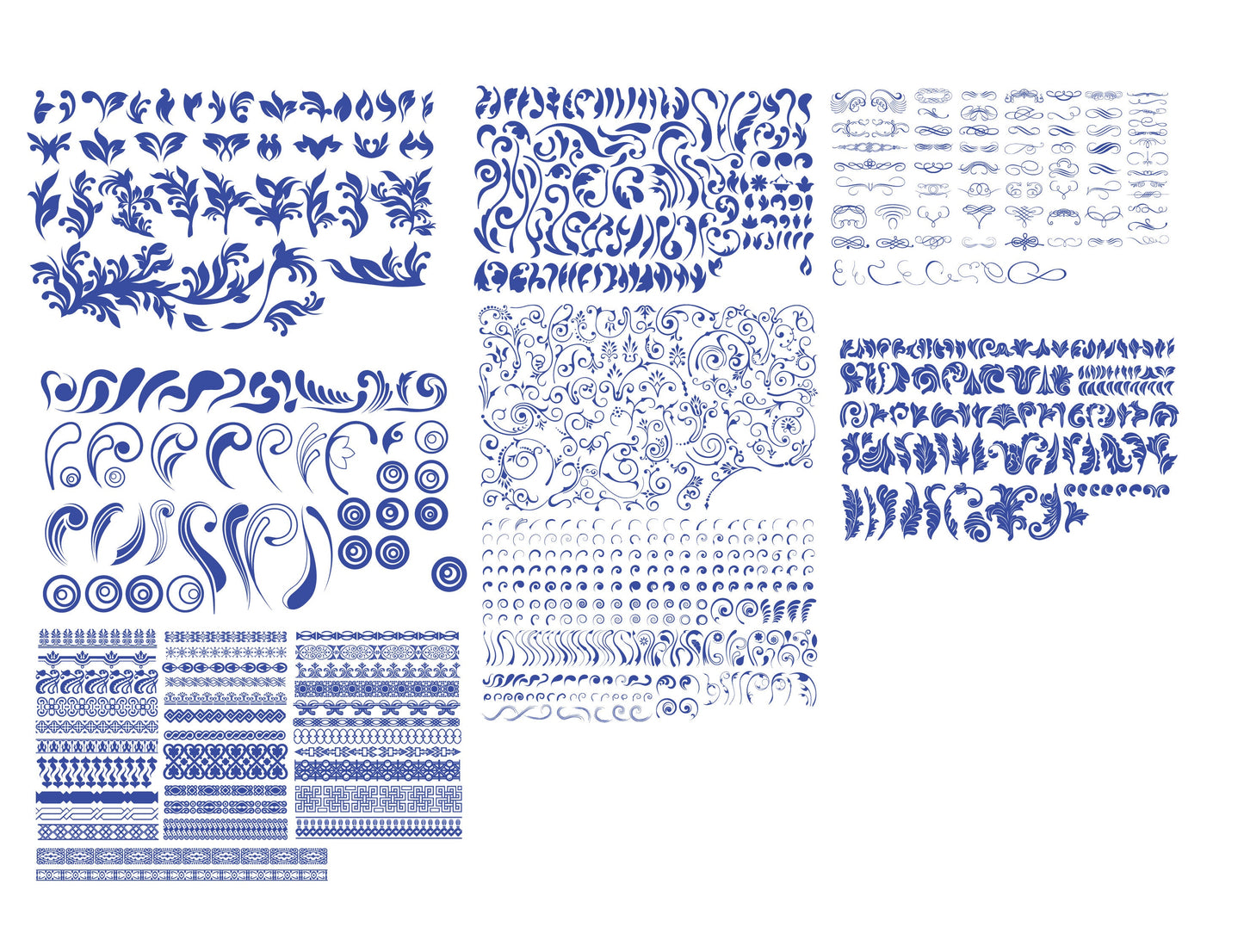 2000+ Corner Svg Corner design Svg Cdr Ai Corner design ornament Pattern Border Frames Frames Borders Monogram Bundle Laser Cut