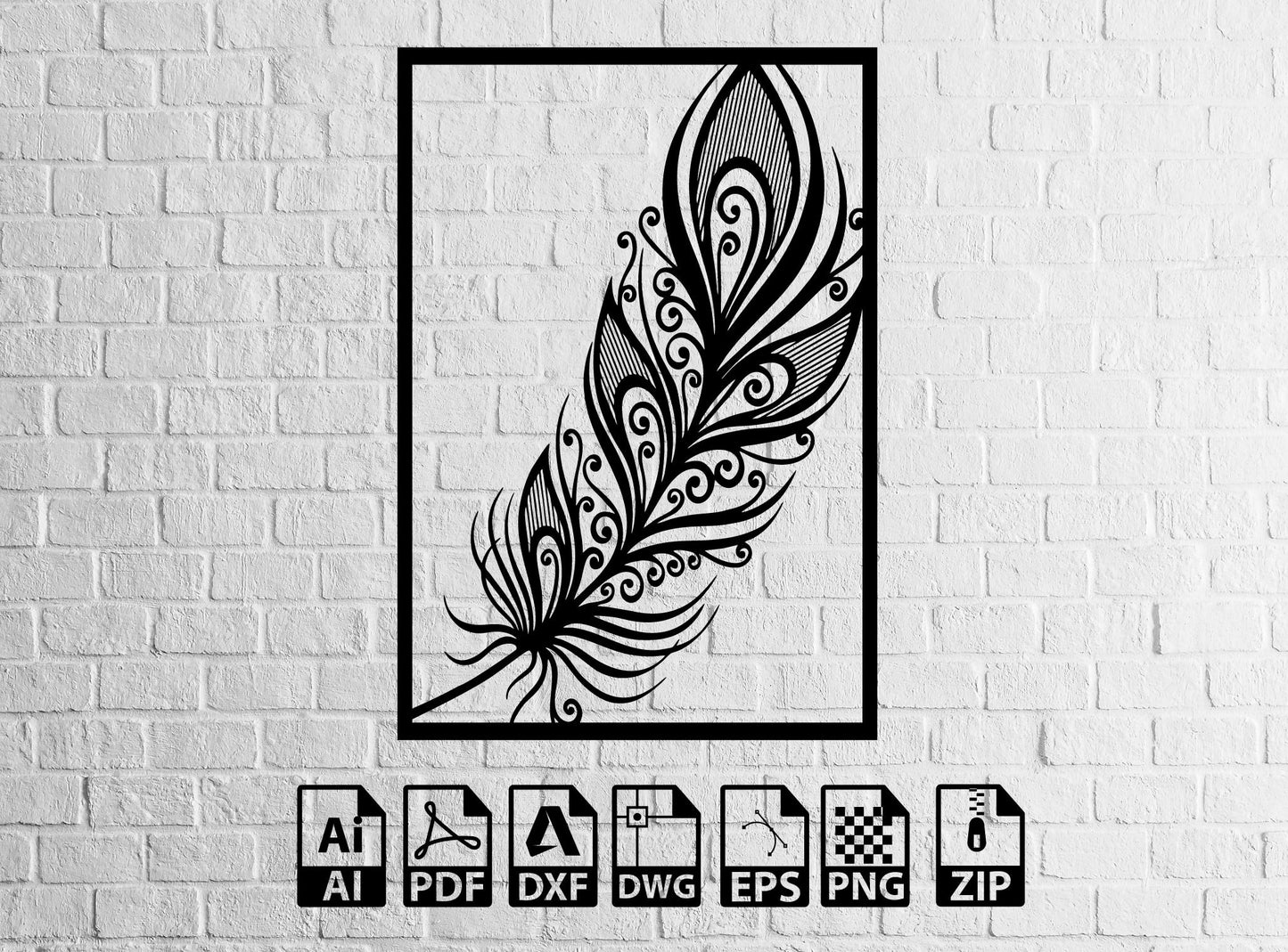 Birds of a Feather SVG Feather SVG Dxf Files Bird Clip Art Angel Feather Clipart Bird Lover SVG Silhouette Cameo Cricut Cut File