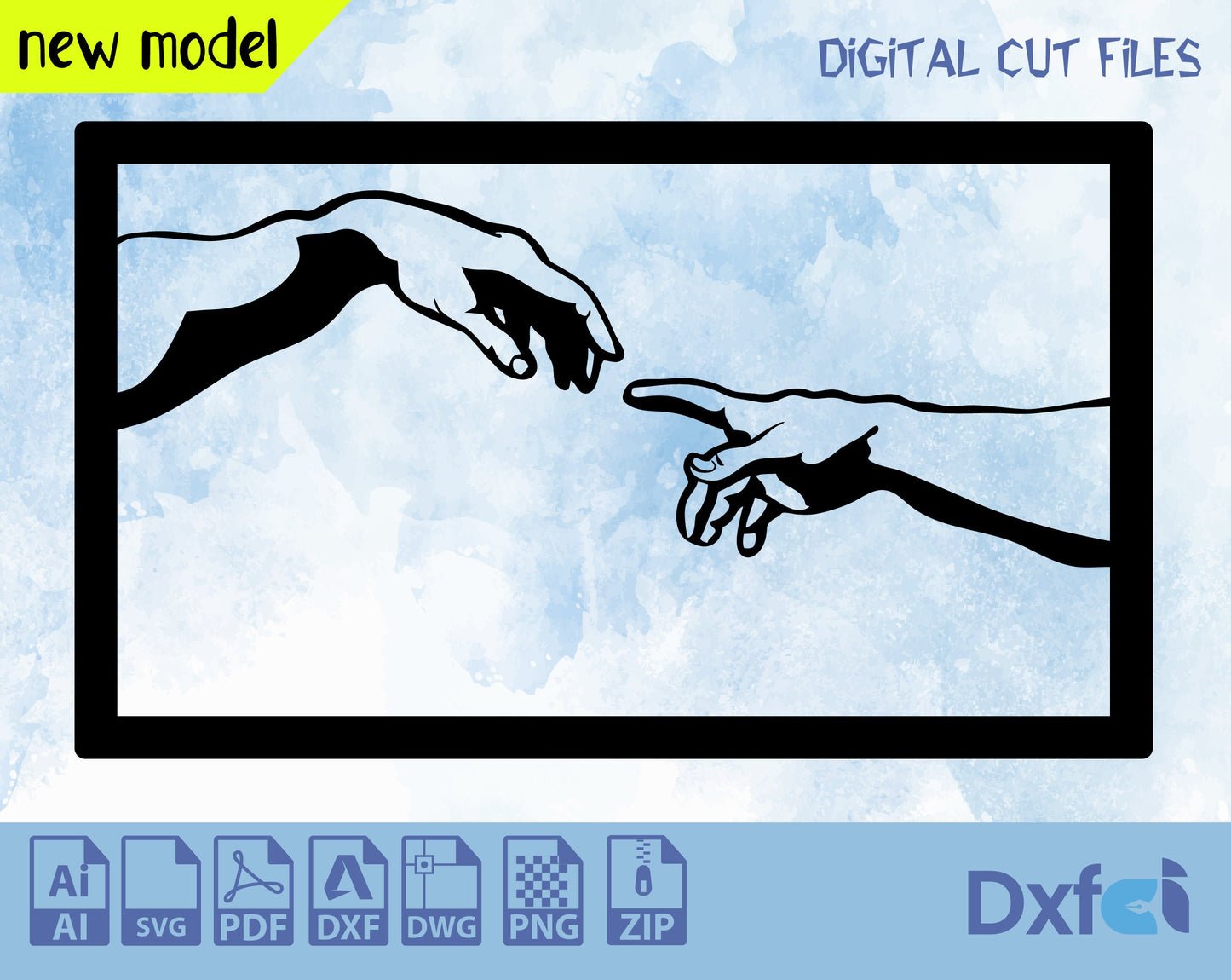Hands touching SVG and PNG files svg laser Dxf Files Laser Cut , Lightburn ,Circut