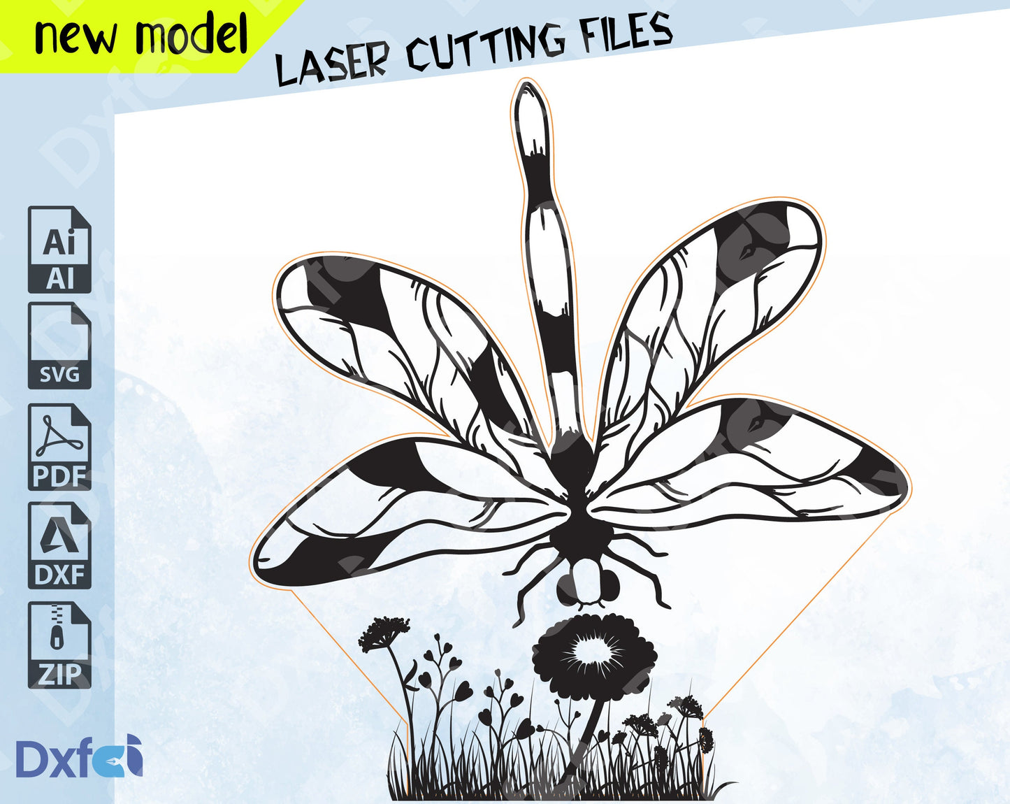Dragonfly Night Light,Dragonfly Svg 3D Vector Illusion Acrylic Lamp Light Svg Dxf Files Collection Circut - Lightburn Svg Kids Bedrooms