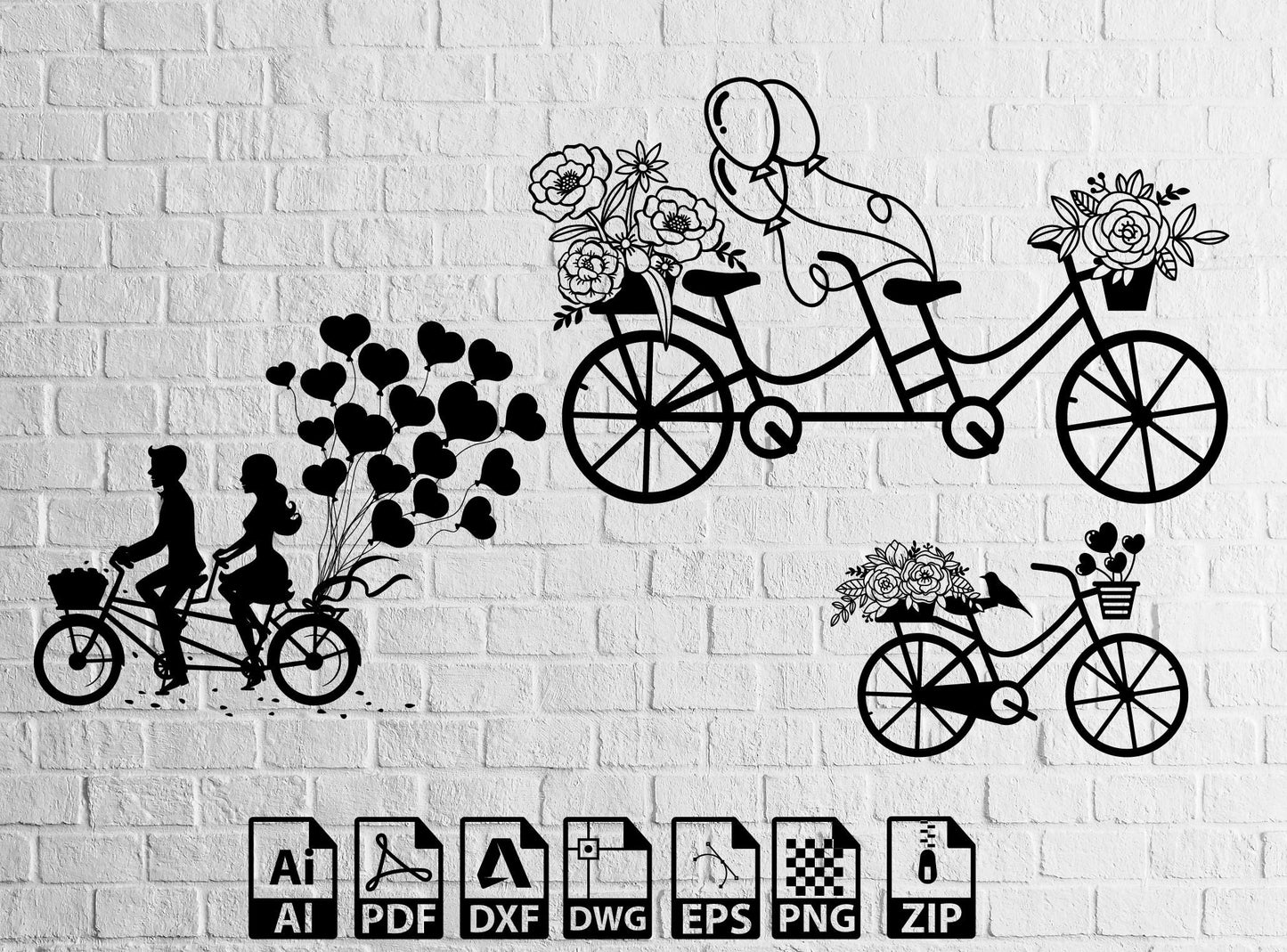 Bicycle Svg,Vintage Bicycle With Flower Basket,Wildflower,Floral,Antique Bicycle,PNG,Bike,Cut File,Cricut,Silhouette,Instant download
