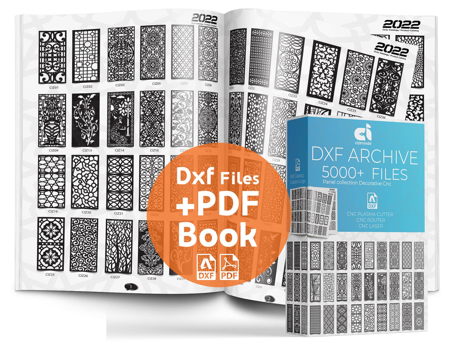 10K+ Panel Collection Dxf Panel files cnc plasma files panels Gate Dxf Files, Metal&Wood Patterns Panel designs catalog dxf, 5K+ PDF Catalog