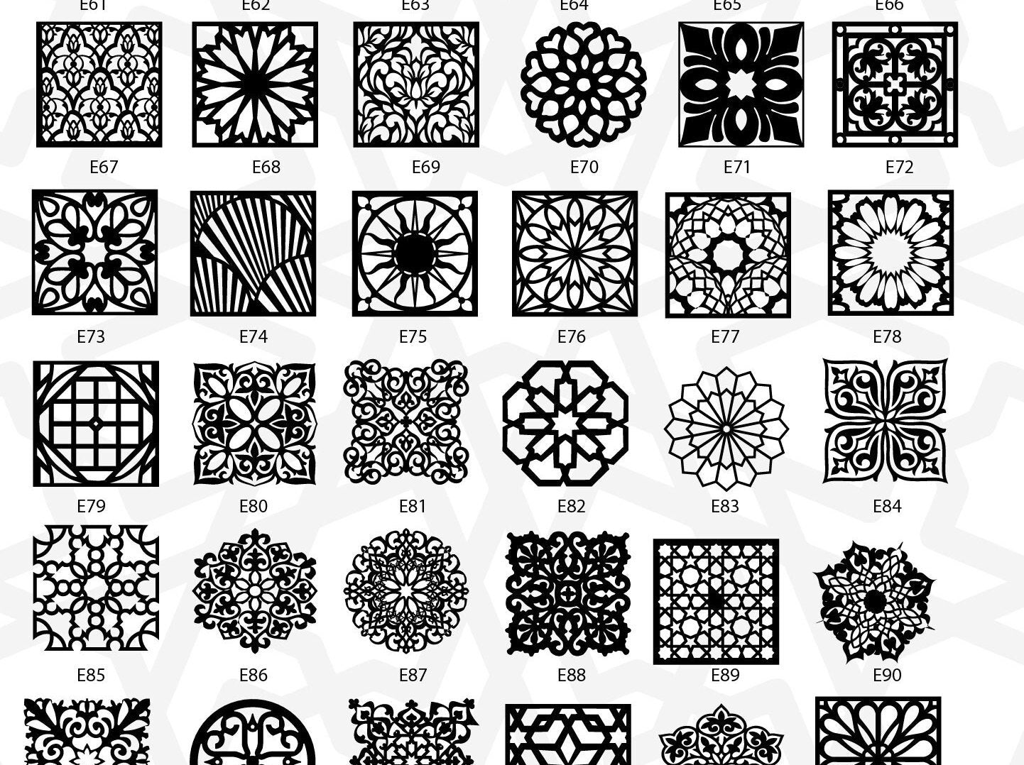 10K+ Panel Collection Dxf Panel files cnc plasma files panels Gate Dxf Files, Metal&Wood Patterns Panel designs catalog dxf, 5K+ PDF Catalog
