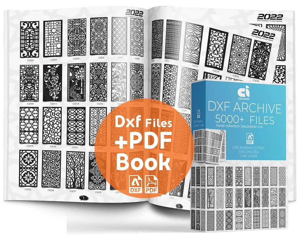 10K+ Panel Collection Dxf Panel files