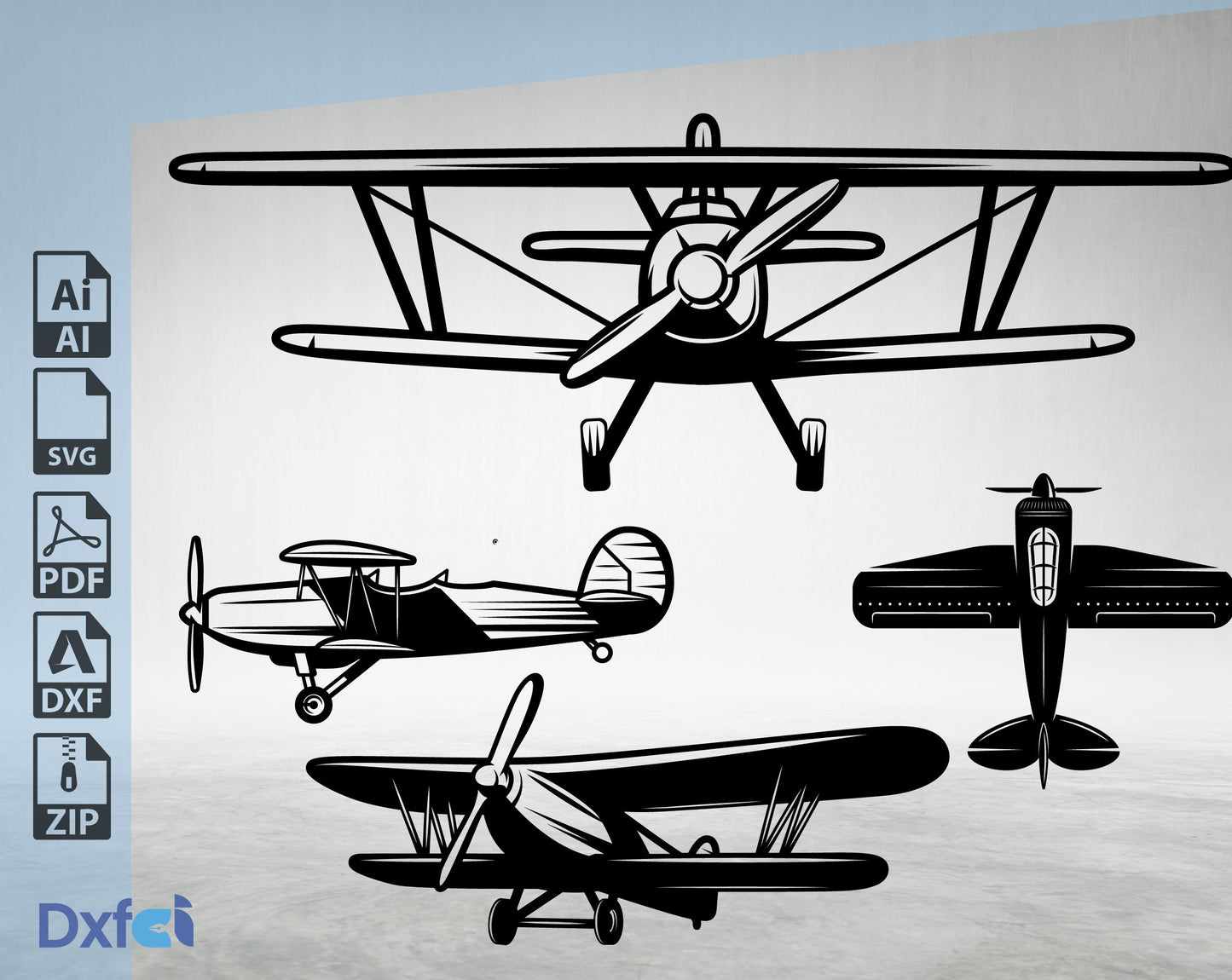 Airplane SVG Files Airplane Bundle Flight Dxf Cut Files ,Travel Vector Flight Vector Files, Airplane Clip Art  Cnc Files Package Decor