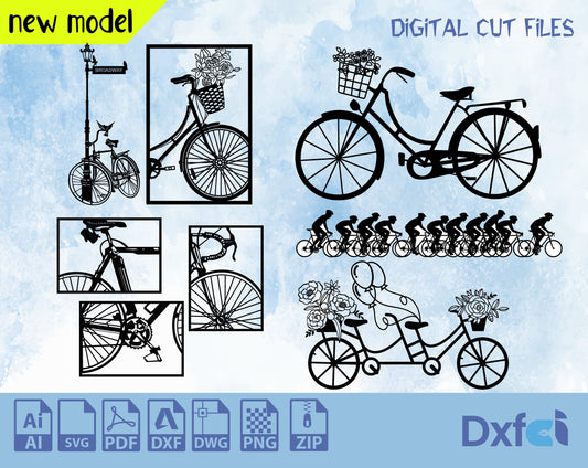 Bicycle Svg,Vintage Bicycle With Flower Basket,Wildflower,Floral,Antique Bicycle,PNG,Bike,Cut File,Cricut,Silhouette,Instant download