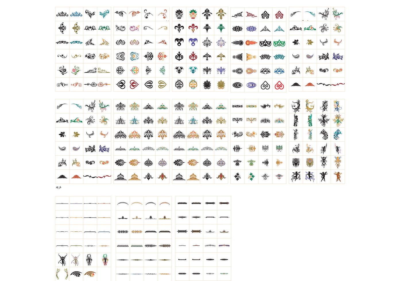 2000+ Corner Svg Corner design Svg Cdr Ai Corner design ornament Pattern Border Frames  Frames Borders Monogram Bundle Laser Cut