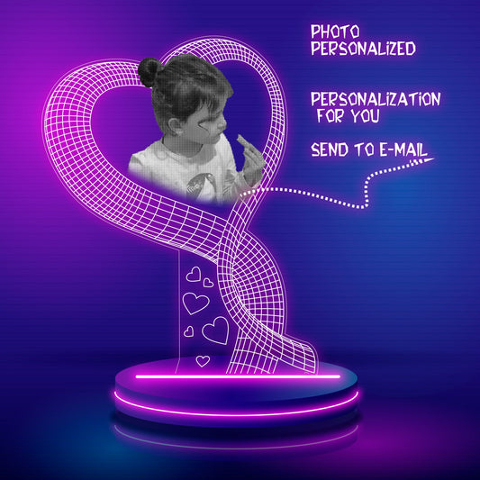 Custom Photo Night Light Lamp Svg+ tif btmp, Personalized Picture Lamp, Custom Lamp with Photo, Photo Light Desk Lamp