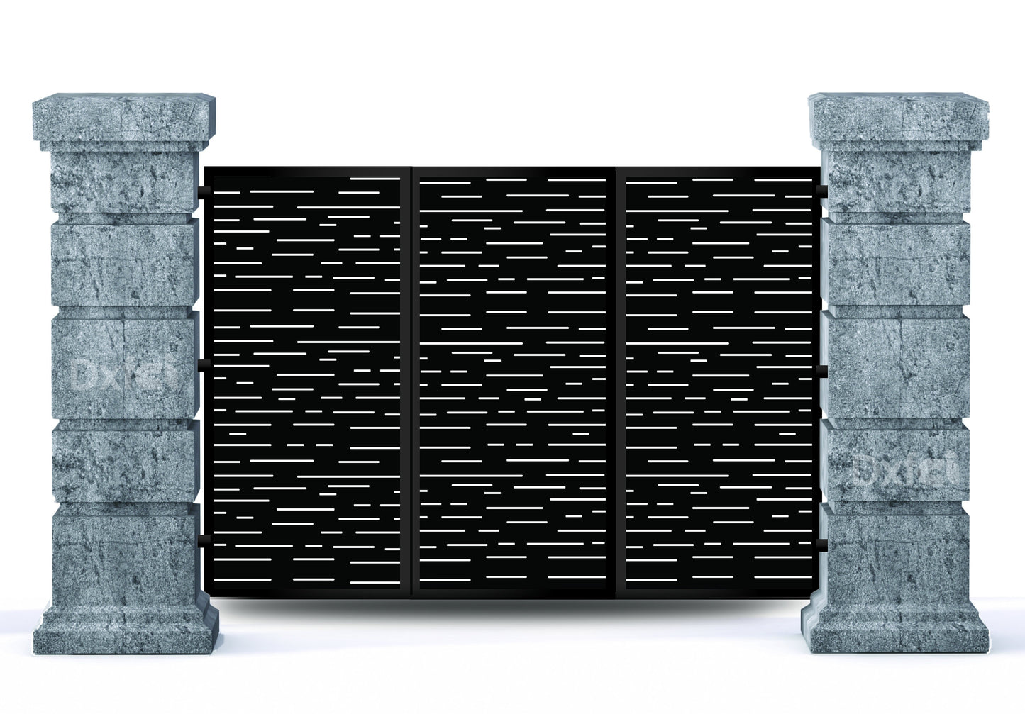 Digital Gate Grill Panel Dxf Panel Partition Room Divider Templates Vector Svg Dxf Files Laser Cutting CNC Plasma Cutter #KAP012