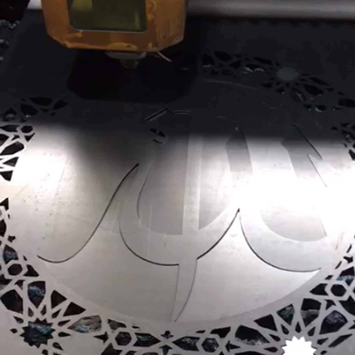 Allah Svg Islamic Svg Wallart Clock Arabic Decor Drawings Allah Mohammed vector  laser cnc plasma cutting