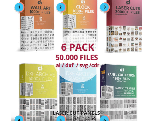 50K+ Mega PACK 6 Big Pack Wallart