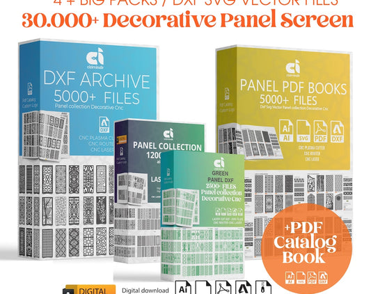 30K+ Decorative Panel Screen Dxf Design Patterns